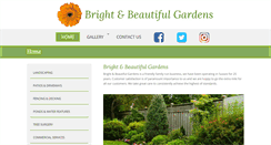 Desktop Screenshot of brightandbeautifulgardens.com