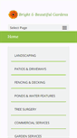 Mobile Screenshot of brightandbeautifulgardens.com