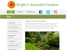 Tablet Screenshot of brightandbeautifulgardens.com